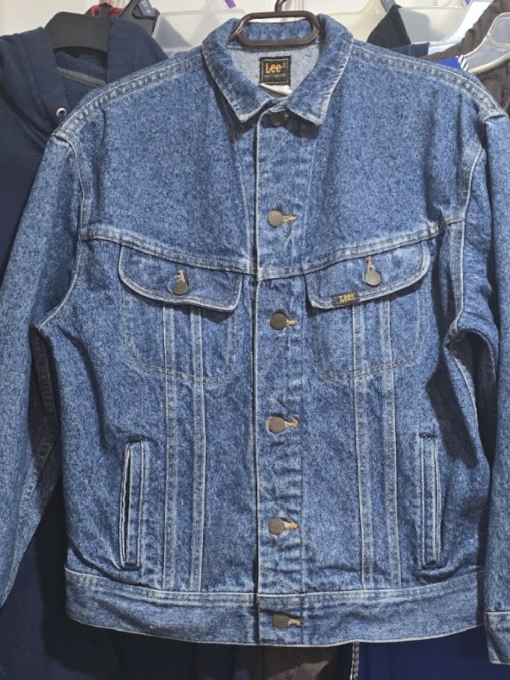 LEE Original Denim Jacket, Size "L", barely used.